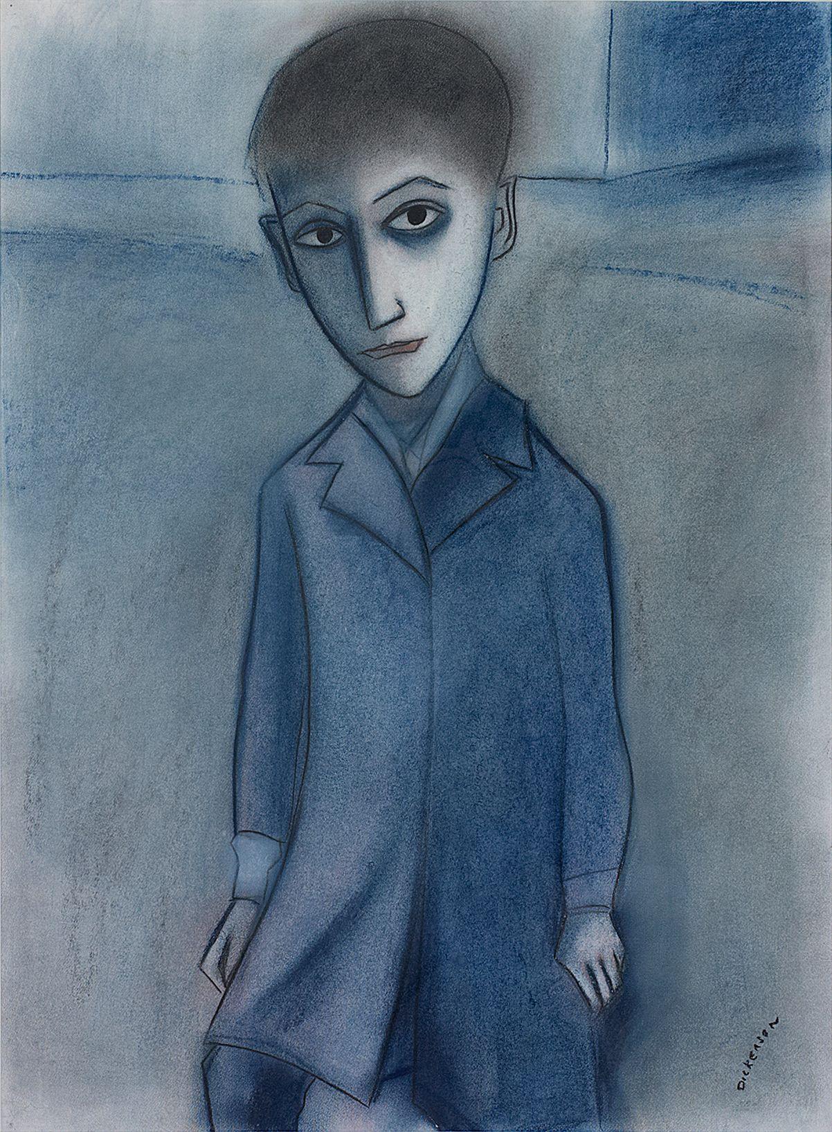 Robert Dickerson - Portrait of Young Man