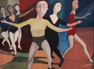 Robert Dickerson - The Dancing Lesson, 1951