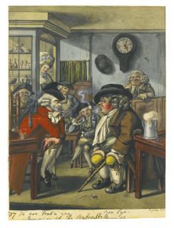 Robert Dighton - The Contrast  