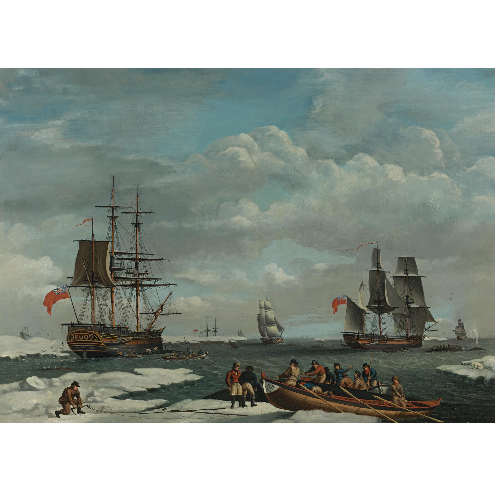 Robert Dodd - The Greenland Whale Fishery