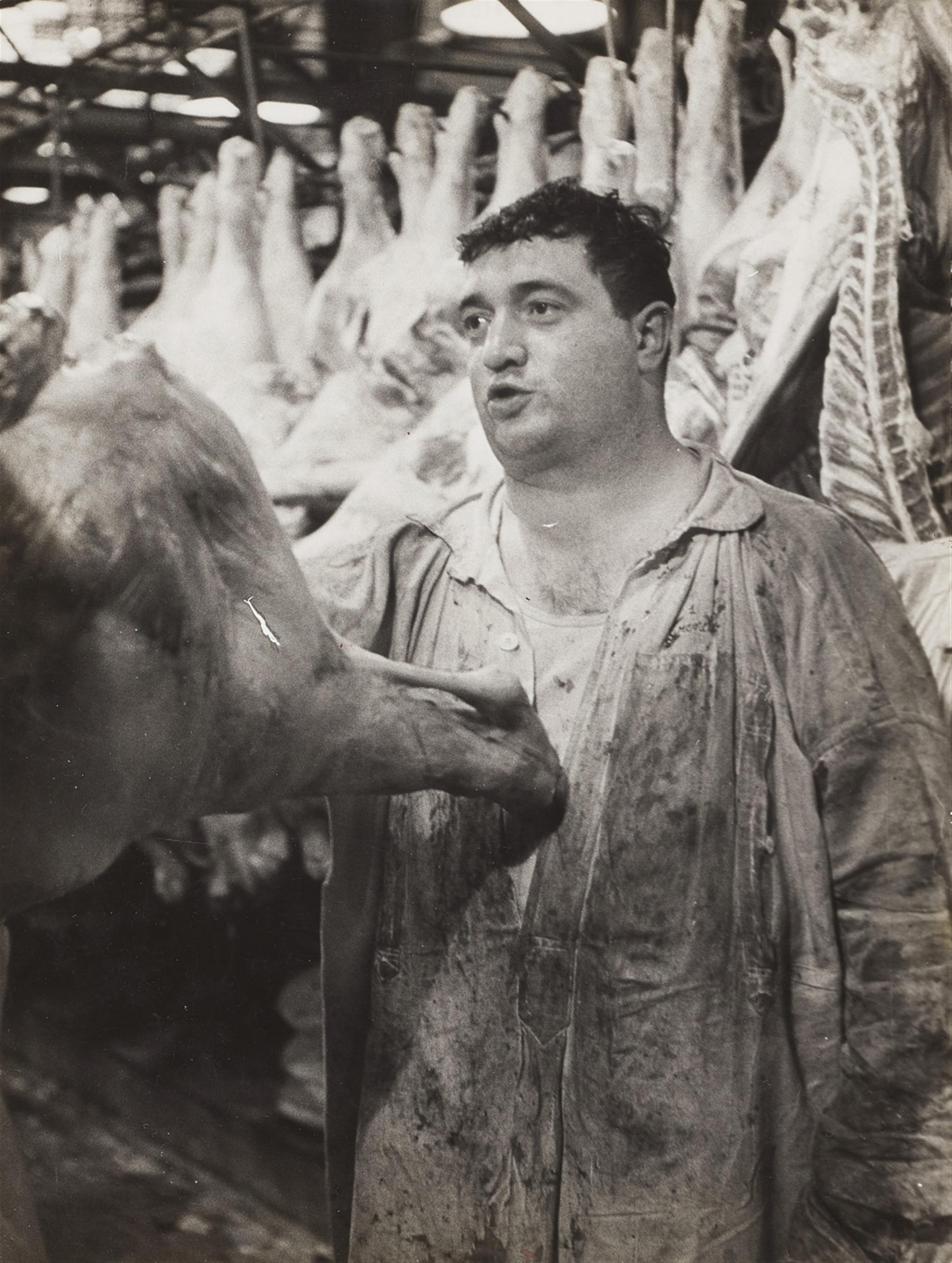 Robert Doisneau - Boucher des Halles