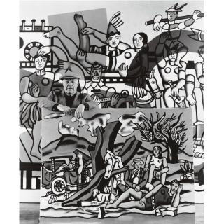 Robert Doisneau - \'Fernand Leger Dans Ses Oeuvres\', 1954