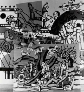 Robert Doisneau - Fernard Léger dans Ses Oeuvres