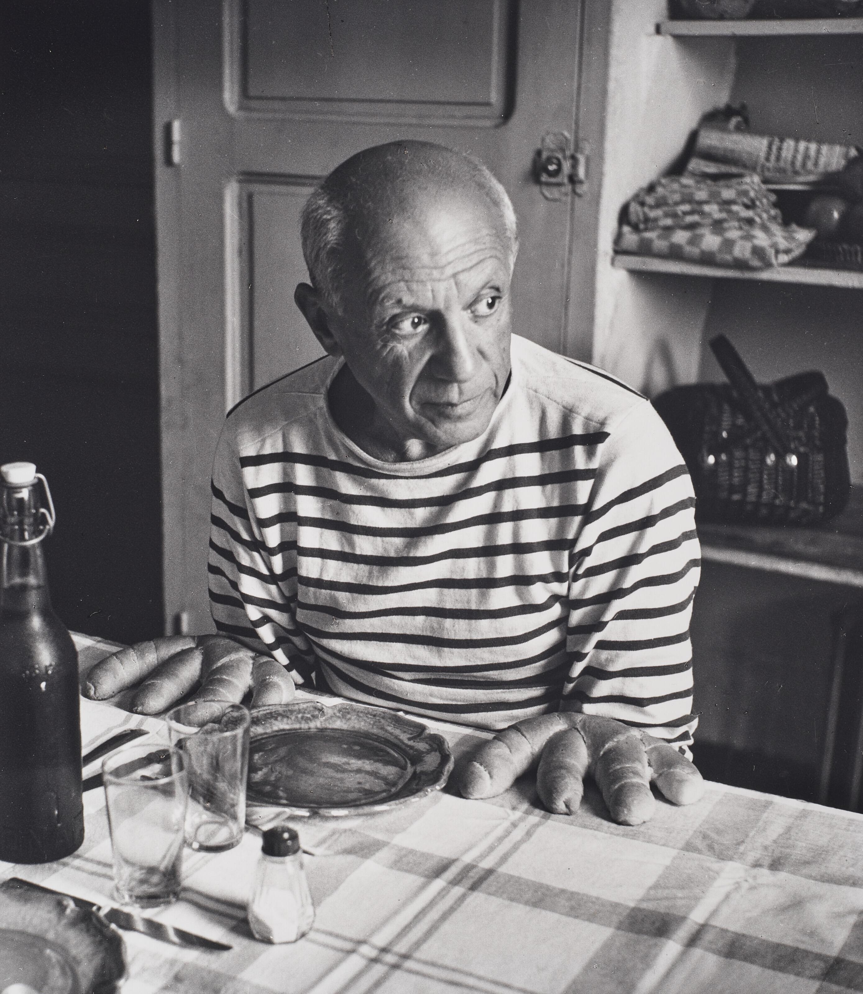 Robert Doisneau - Les Pains de Picasso, 1952