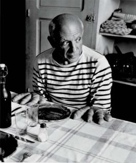 Robert Doisneau - Les Pains de Picasso, 1952