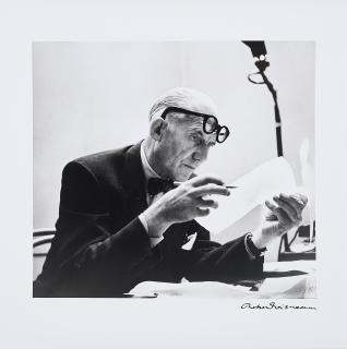 Robert Doisneau - Ohne Titel (Le Corbusier).