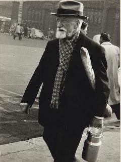 Robert Doisneau - Untitled (Man on a street in Paris), 1950s