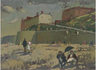 Robert Duckworth Greenham, R.B.A. - Beach At Cromer