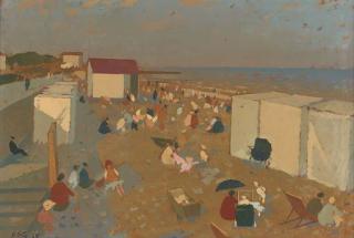 Robert Duckworth Greenham - Beach, Late Afternoon