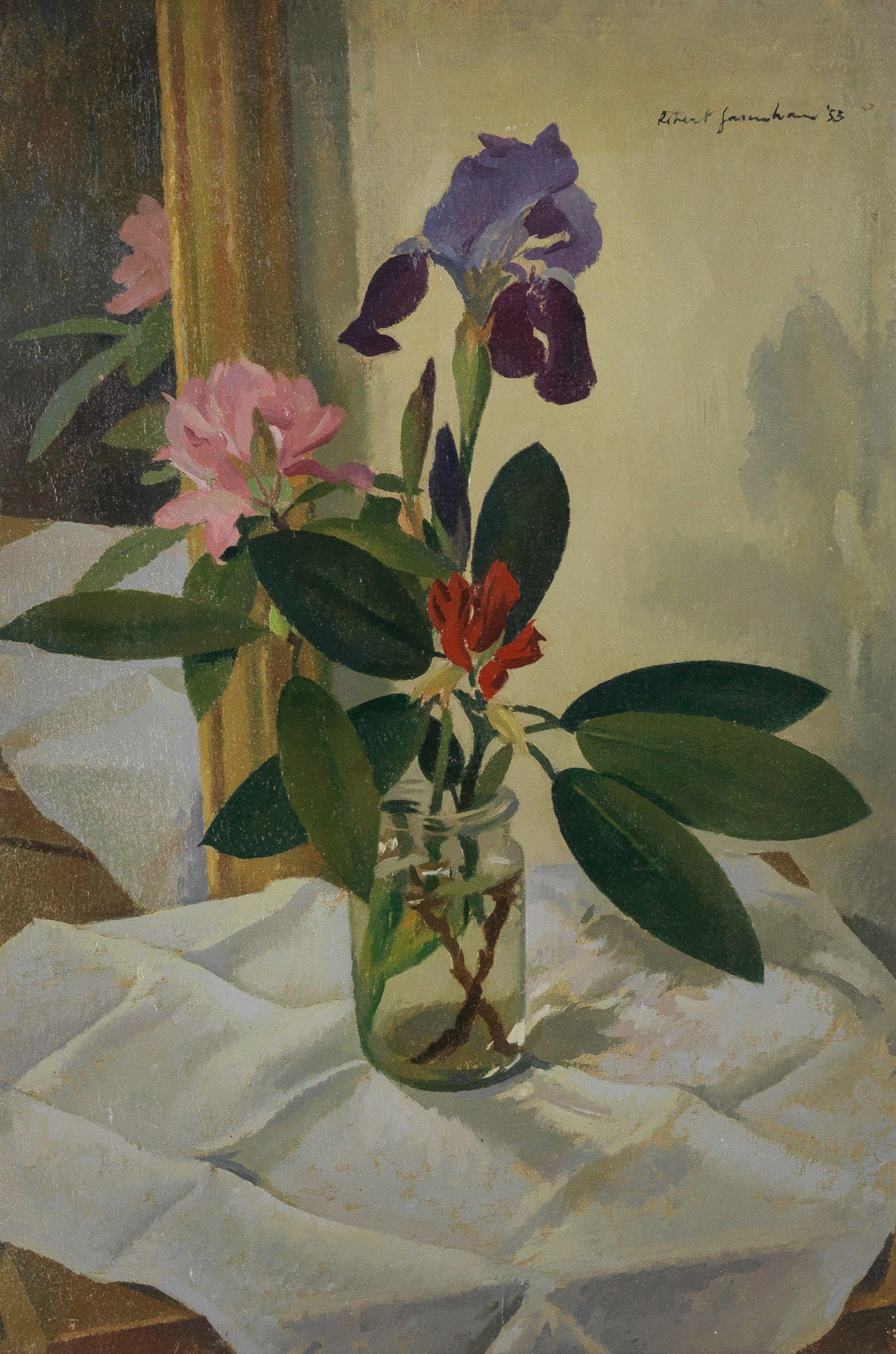 Robert Duckworth Greenham - Iris & Rhododendrons