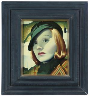 Robert Duckworth Greenham - Portrait of Elizabeth Bergner (1897-1986)