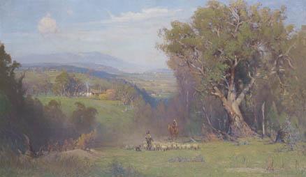 Robert Eager Taylor-Ghee - Herding the Sheep