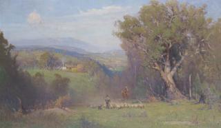 Robert Eager Taylor-Ghee - Herding the Sheep