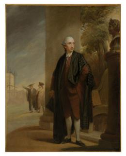 Robert Edge Pine - Portrait of William Bowles Esq. of Hale House near Salisbury, in graduation robes