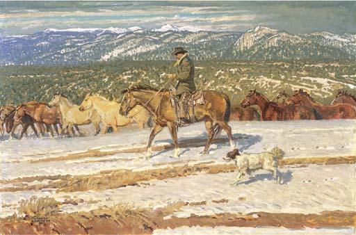 Robert Elmer Lougheed - Heading Out Of Cañada, Los Alamos