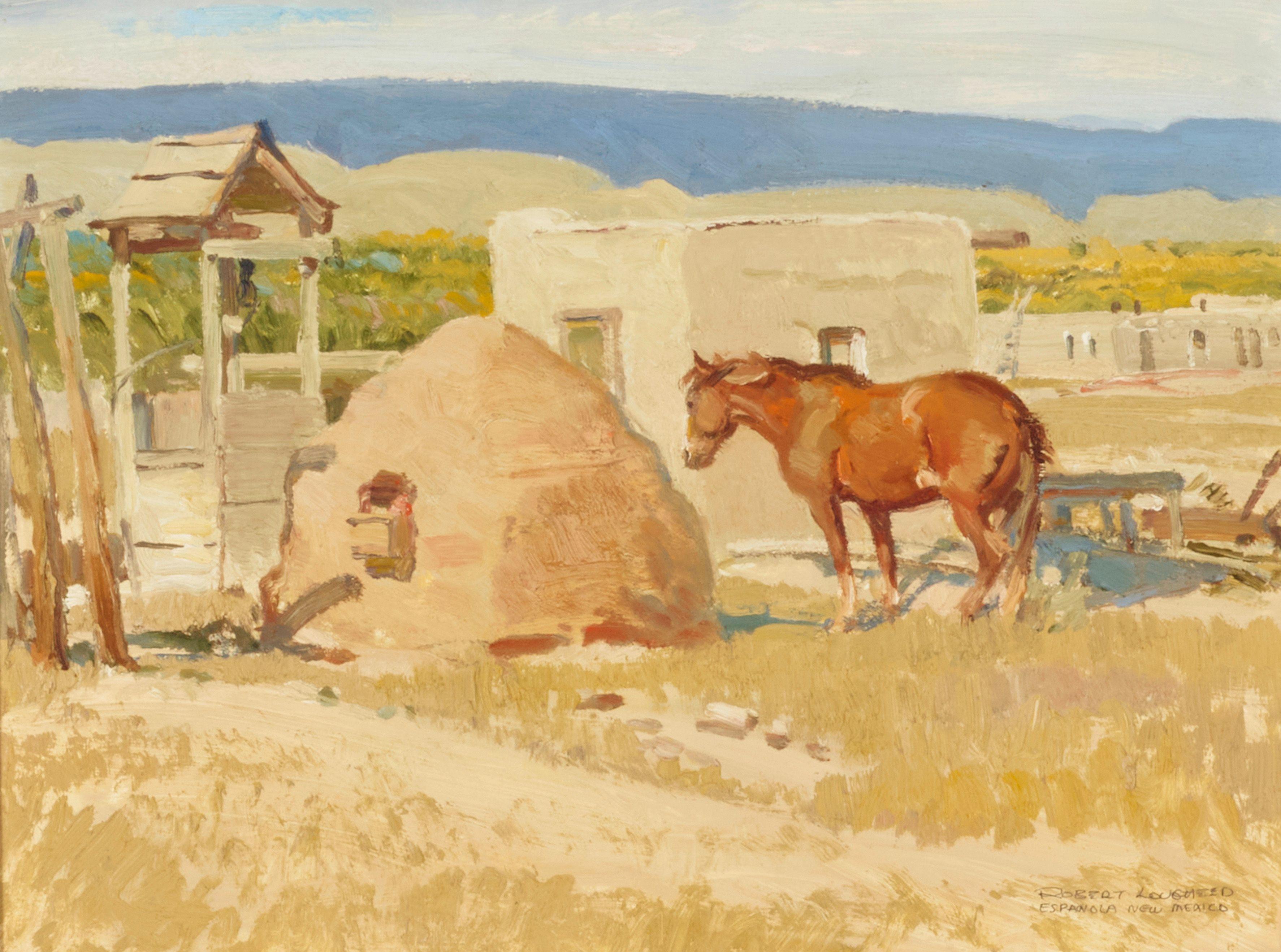 Robert Elmer Lougheed - West of Espanola 12 x 16 in. framed 21 1/2 x 25 1/2 in.