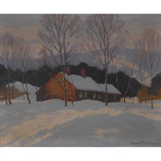 Robert Emmett Owen - At Sunset, Plymouth, New Hampshire