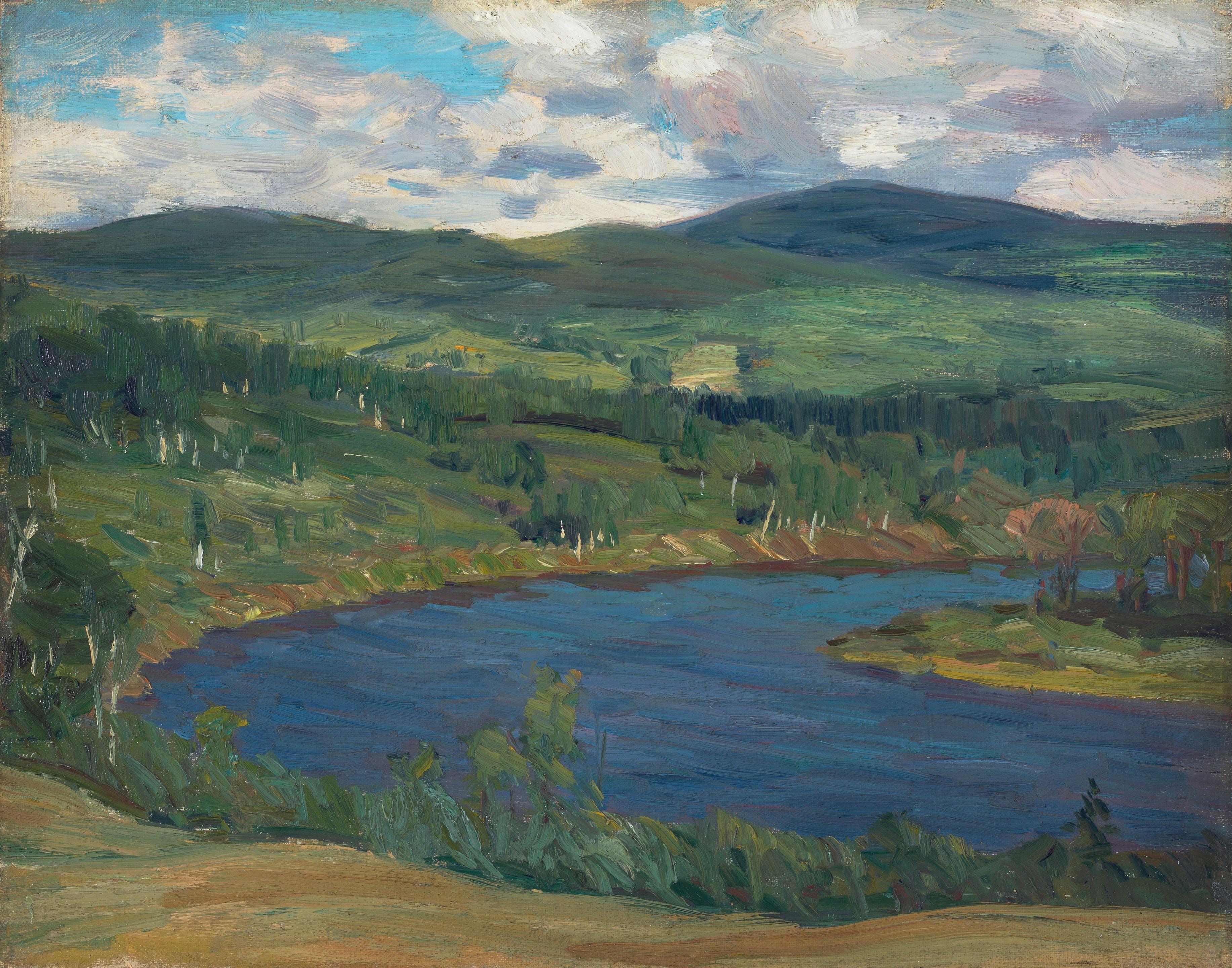 Robert Emmett Owen - Merrimac River, New Hampshire