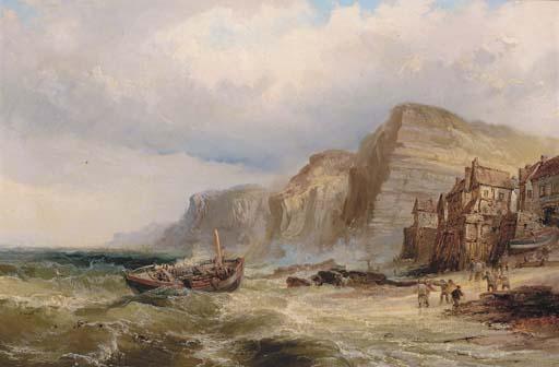Robert Ernest Roe - A fishing village on the north east coast