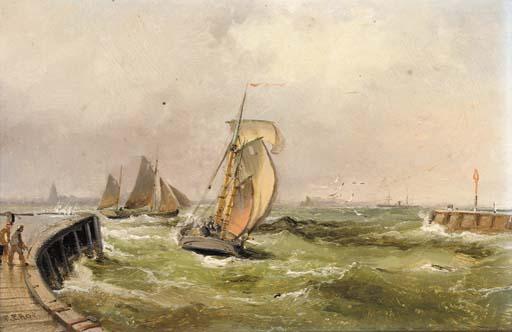 Robert Ernest Roe - Running out of harbour