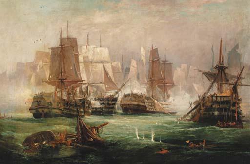 Robert Ernest Roe - The Battle of Trafalgar, 21st October 1805