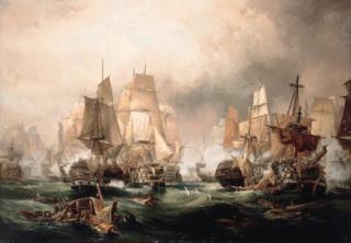 Robert Ernest Roe - The Battle of Trafalgar, 21st October 1805
