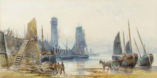 Robert Ernest Roe - Unloading the day\'s catch