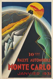 Robert Falcucci - 10Éme Rallye Automobile Monte Carlo