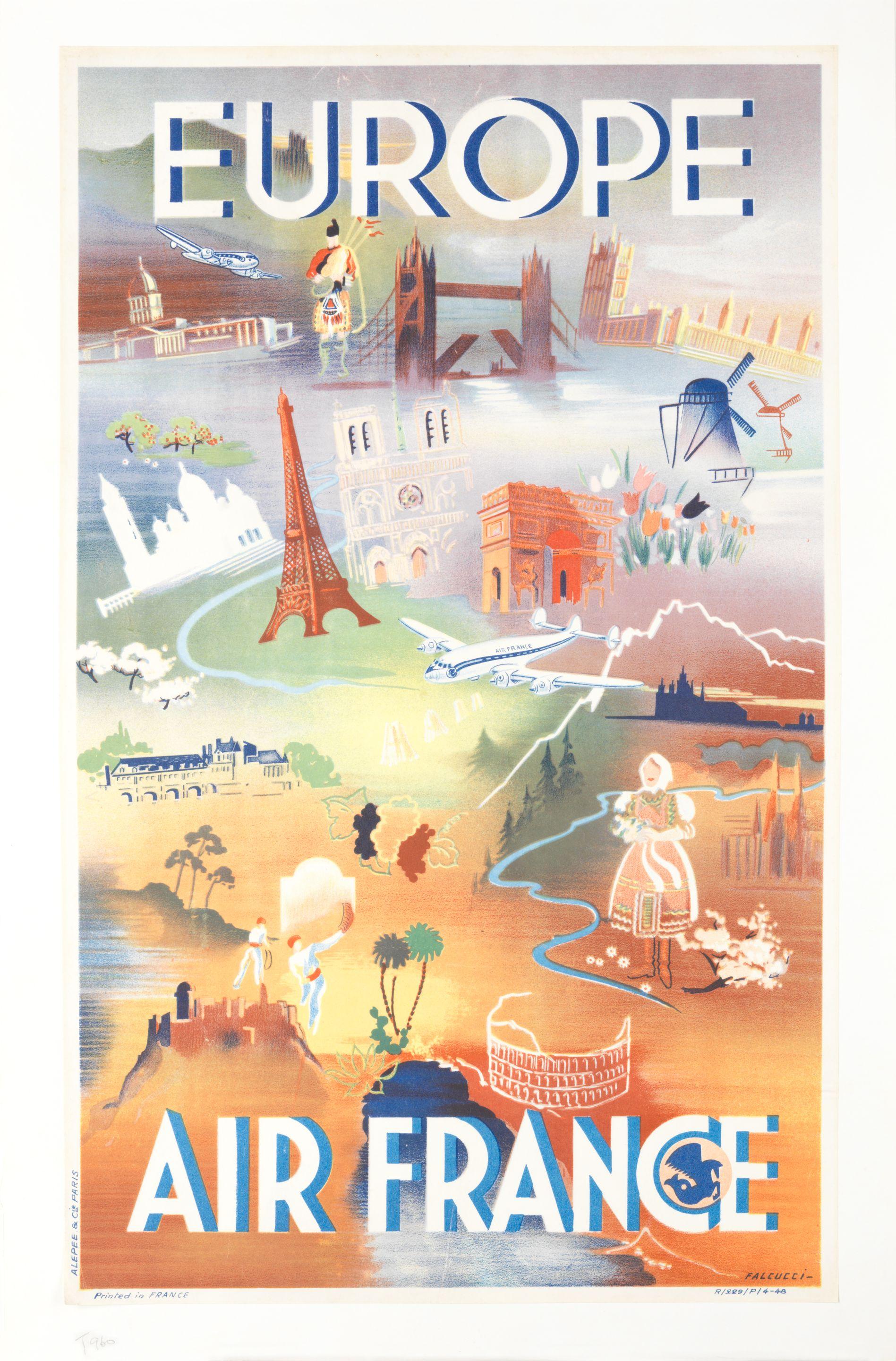 Robert Falcucci - Air France, Europe