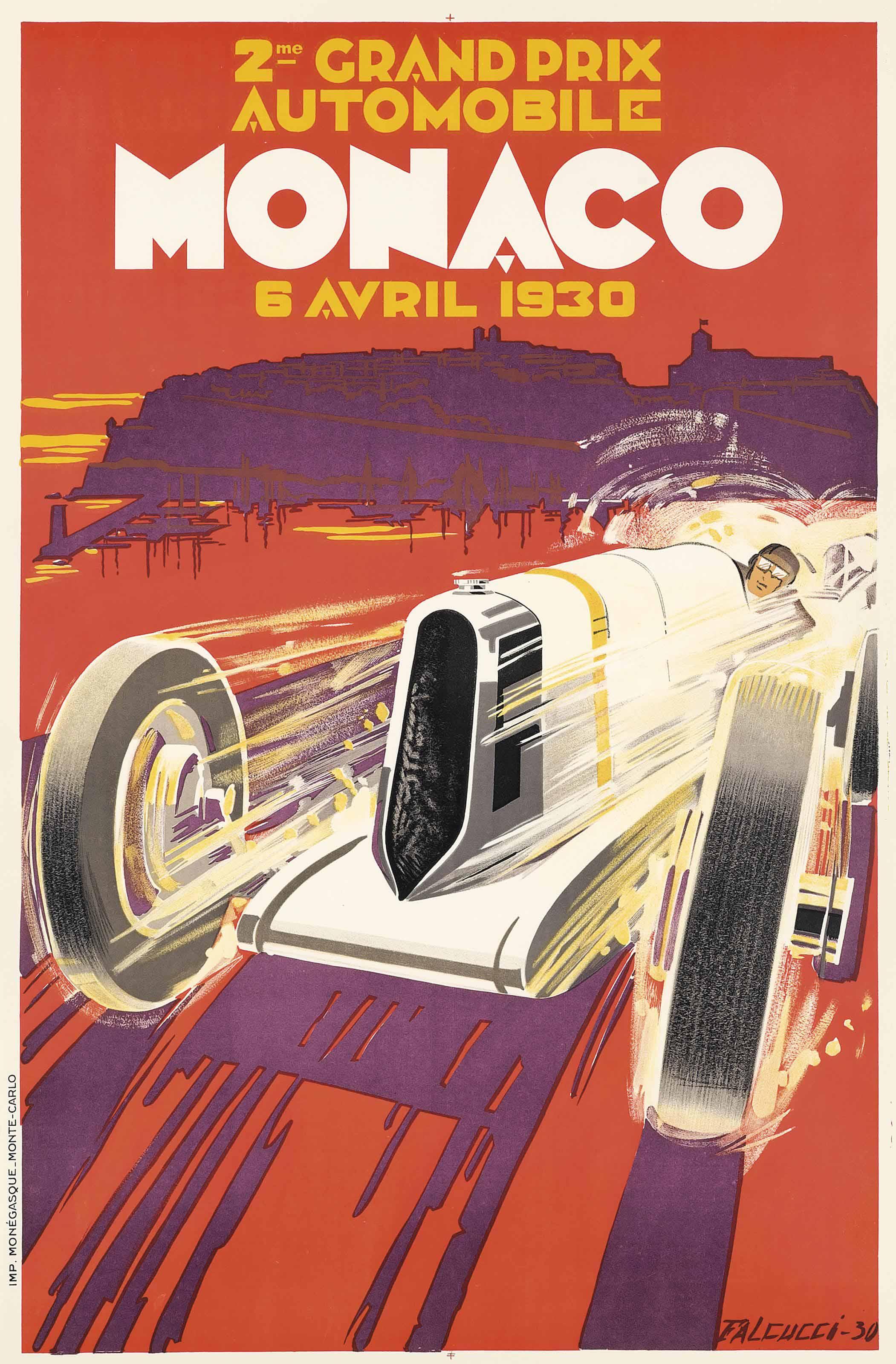 Robert Falcucci - Monaco Grand Prix, 1930