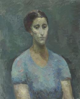 Robert Falk - Portrait Of A Lady