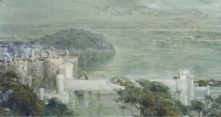 Robert Fowler, R.W.S., R.I., R.C.A. - Conway, Early Morning