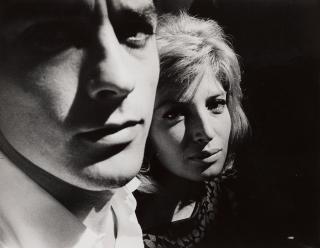 Robert Frank - Alain Delon and Monica Vitti