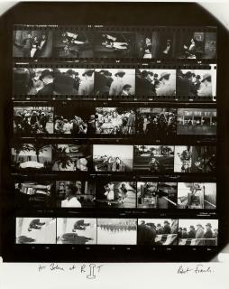 Robert Frank - Contact Sheet from \'The Americans\'
