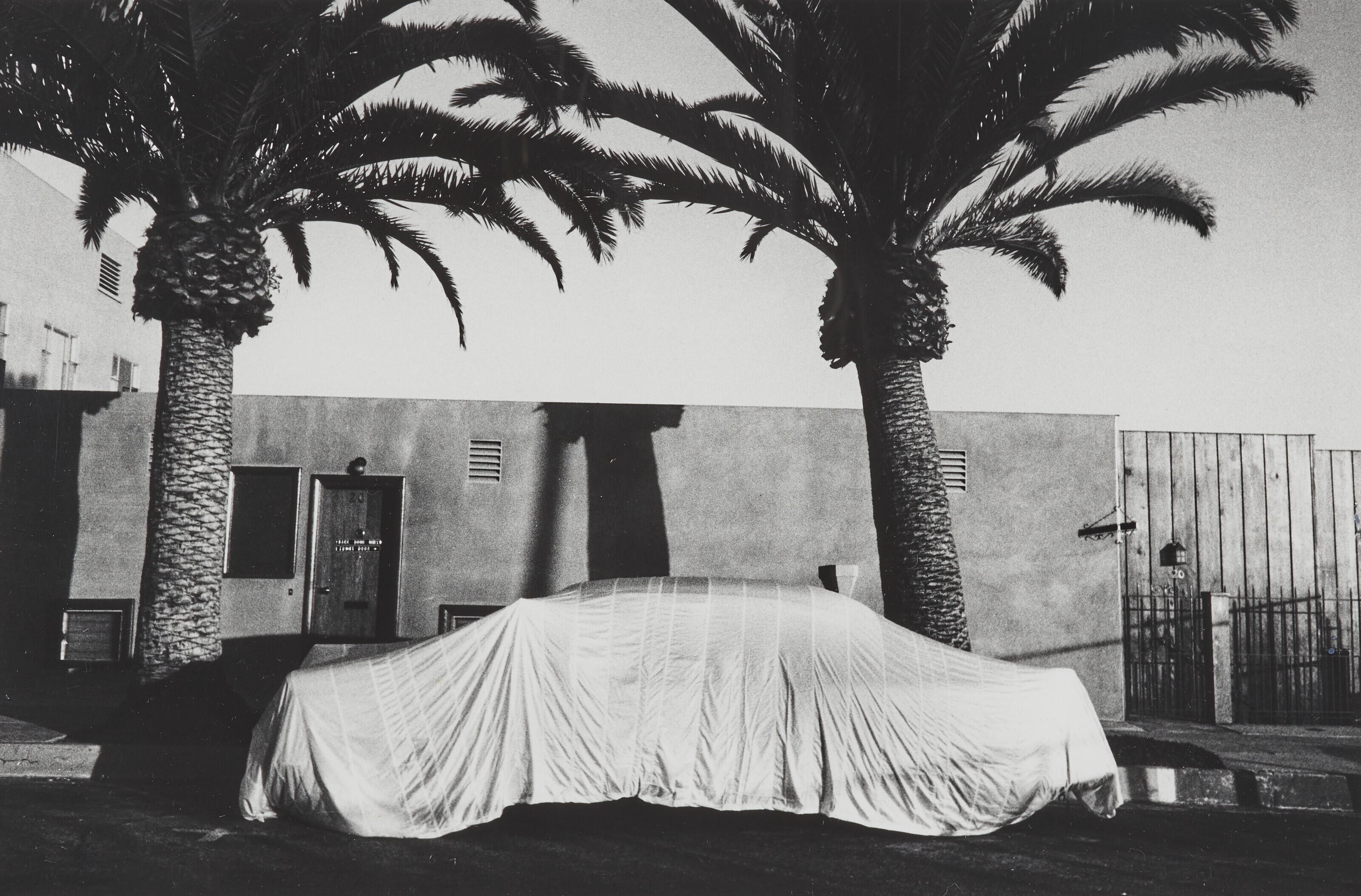 Robert Frank - Covered Car, Long Beach, California, 1955-1956