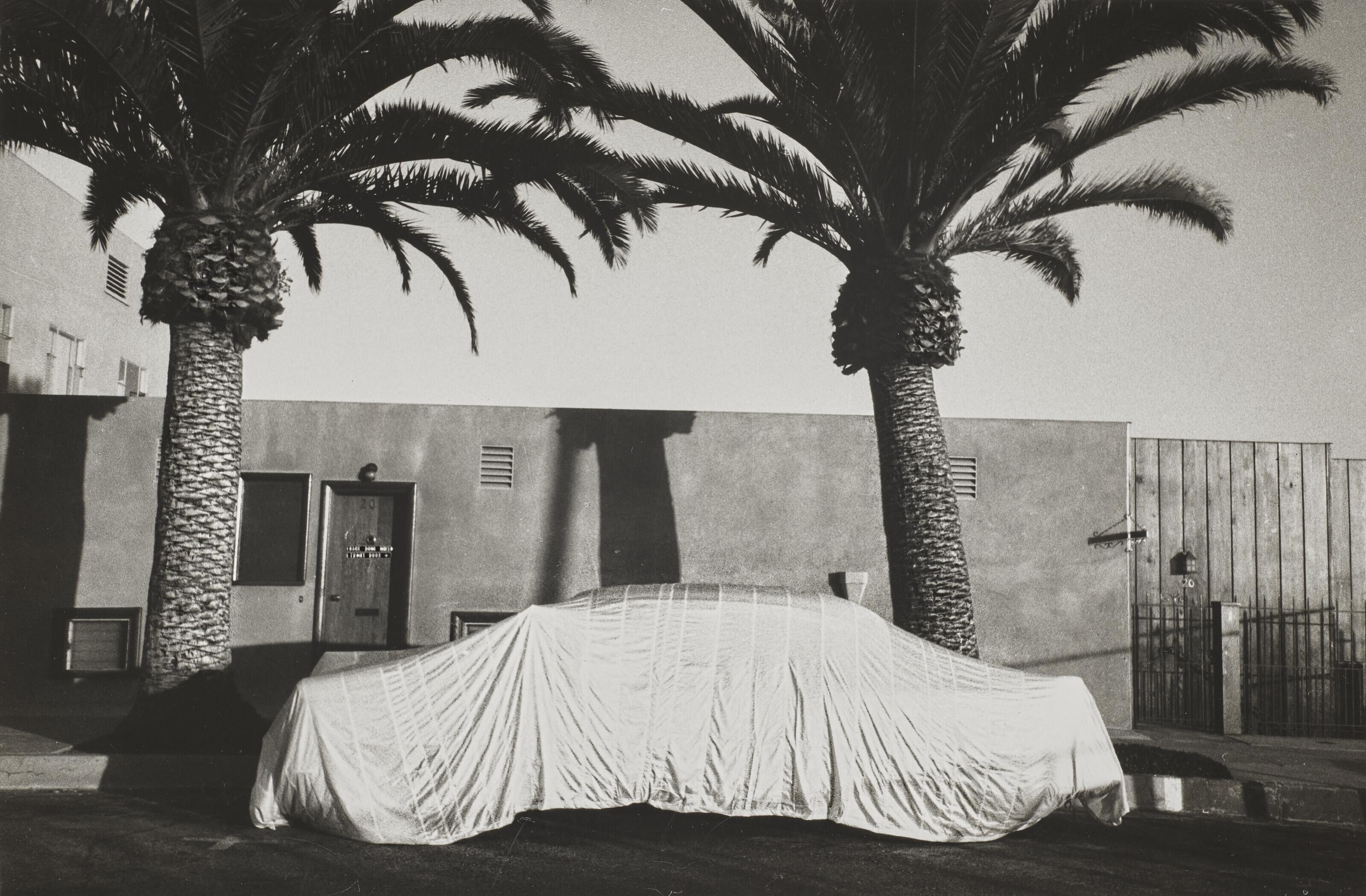 Robert Frank - Covered Car, Long Beach, California, 1955-1956