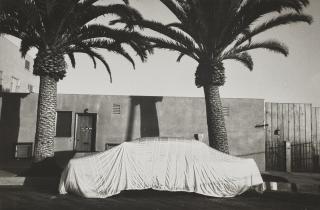 Robert Frank - Covered Car, Long Beach, California, 1955-1956