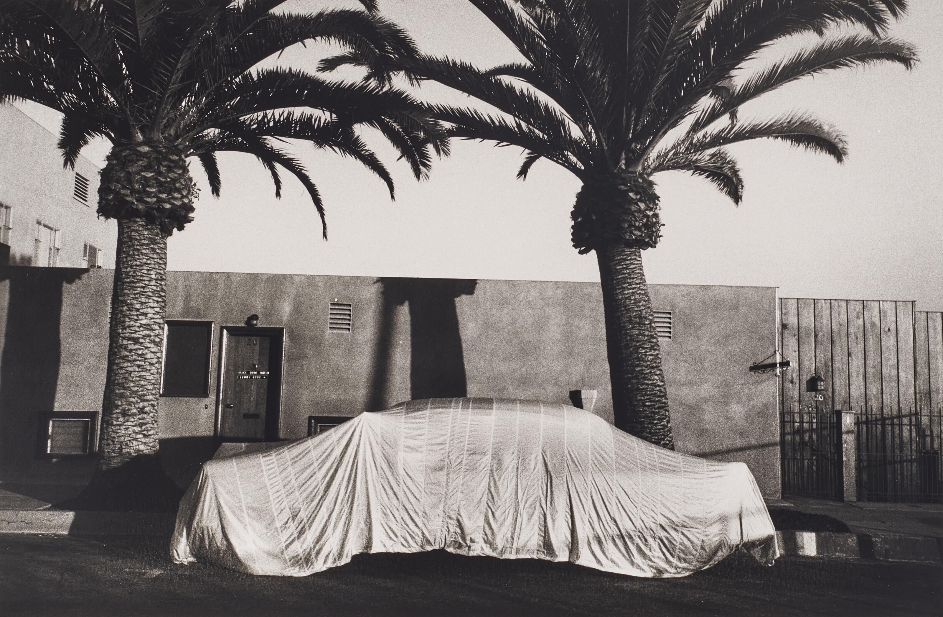 Robert Frank - Covered Car, Long Beach, California, 1955-1956