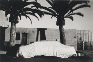 Robert Frank - Covered Car - Long Beach, California, 1956