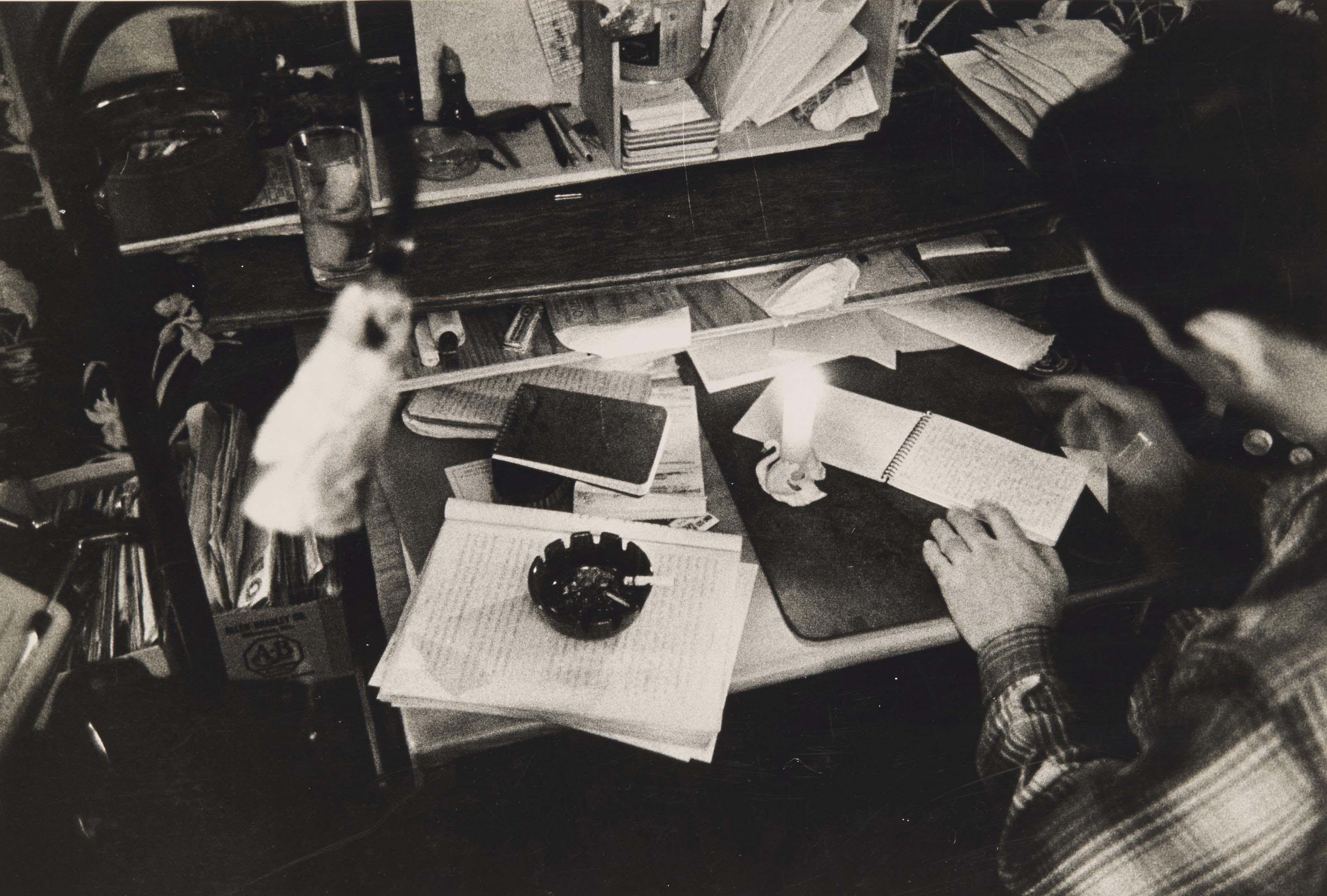 Robert Frank - Sans Titre (Jack Kerouac At His Desk), 1962