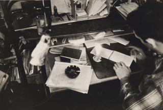 Robert Frank - Sans Titre (Jack Kerouac At His Desk), 1962