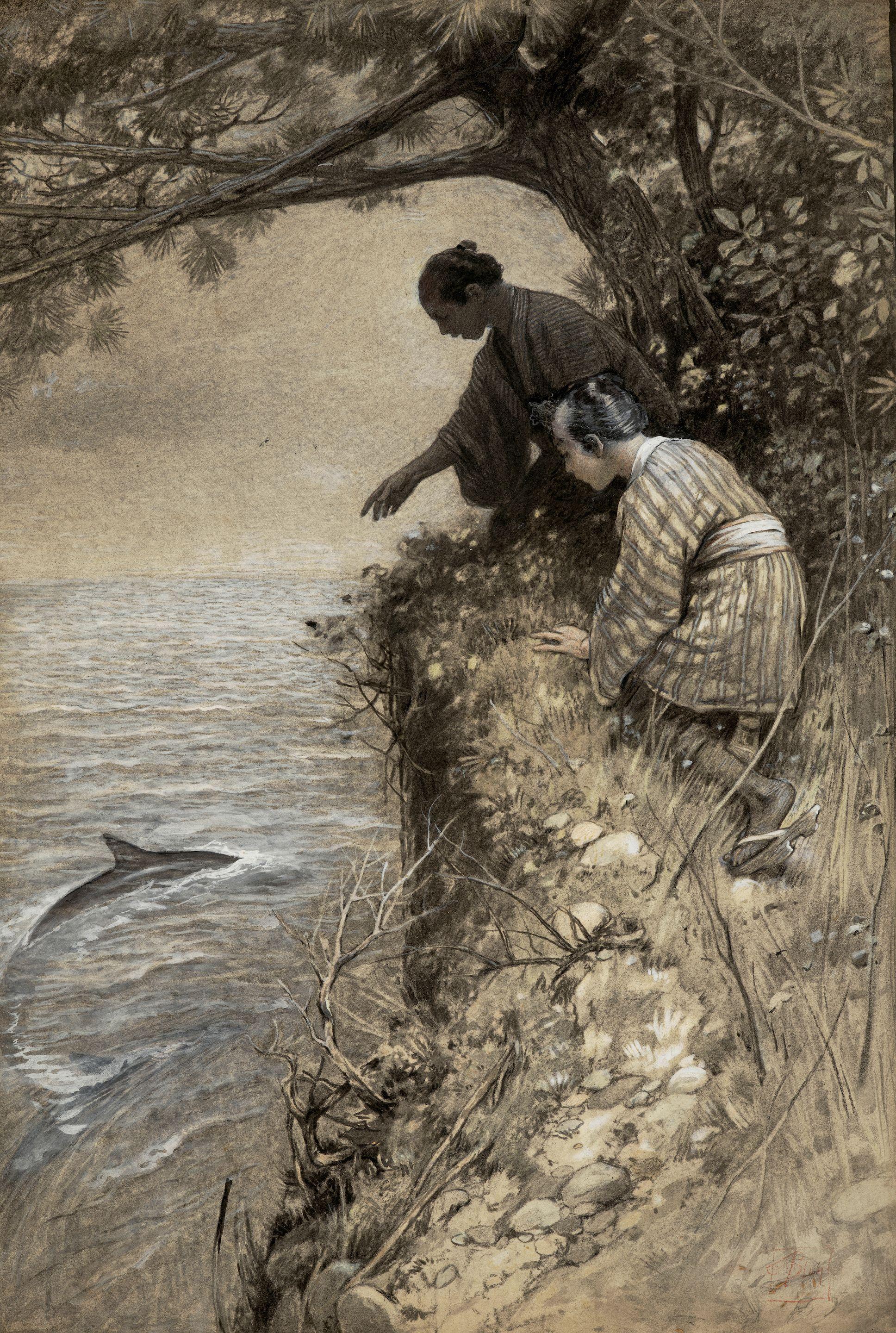 Robert Frederick Blum - Japanese Scene