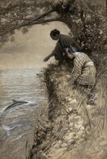 Robert Frederick Blum - Japanese Scene