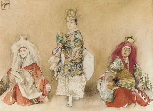Robert Frederick Blum - Kabuki Dancers