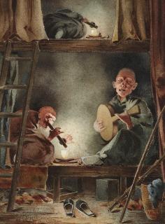 Robert Frederick Blum - Opium Den, San Francisco, Chinatown