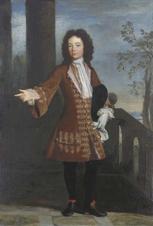 Robert Gabriel Gence - Portrait de Jean-Baptiste de Roll-Montpellier Enfant