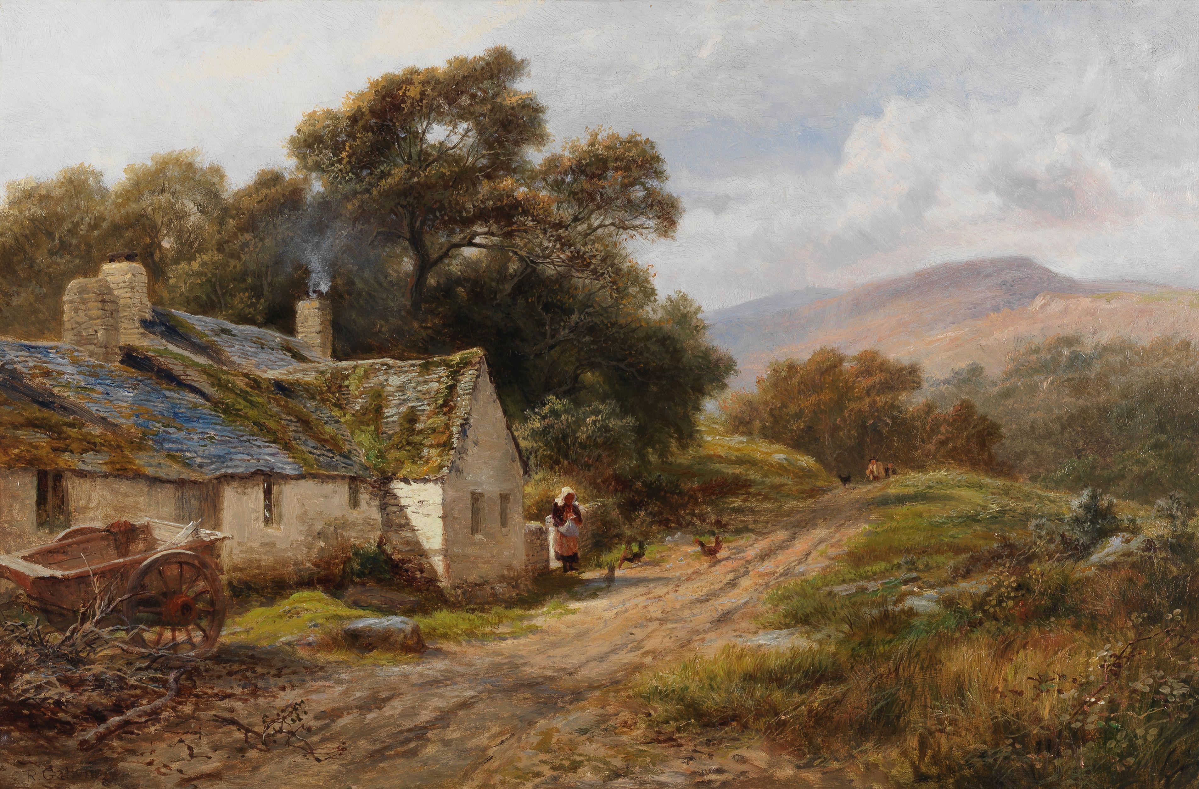 Robert Gallon - Cottage near Bettws y Coed