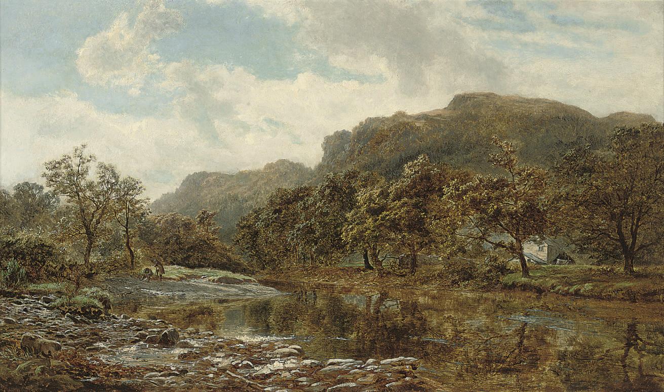 Robert Gallon - Landing a catch on a quiet spot of the river