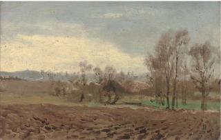 Robert Gallon - Ploughed field at Higham