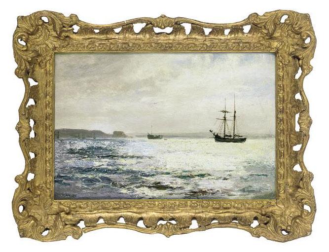 Robert Gallon - Shipping off Old Milford